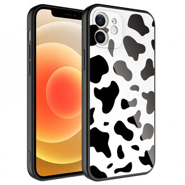 Apple iPhone 11 Kılıf Kamera Korumalı Desenli Sert Silikon Zore Epoksi Kapak - 9