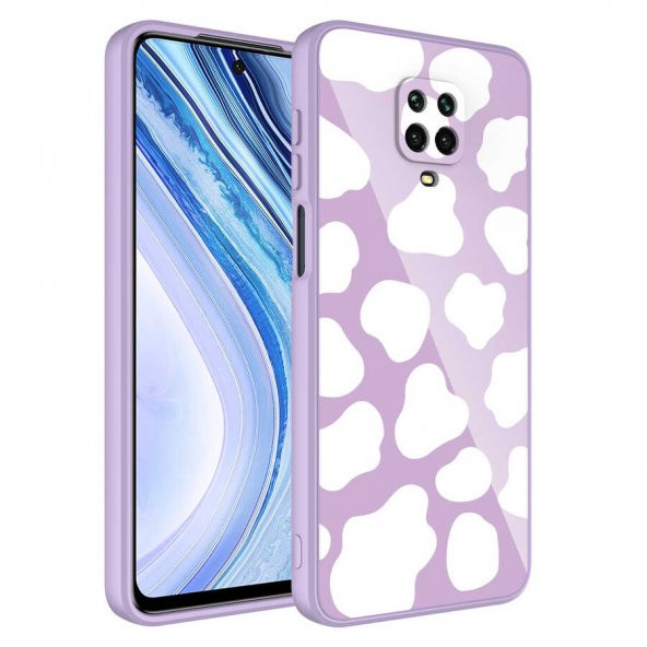 Xiaomi Redmi Note 9 Pro Kılıf Kamera Korumalı Desenli Sert Silikon Zore Epoksi Kapak - 6