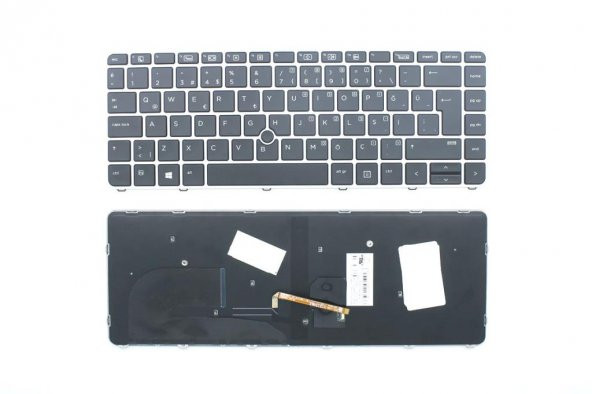 Hp EliteBook 840 G3 Notebook Klavyesi (Siyah TR) (ışıklı)