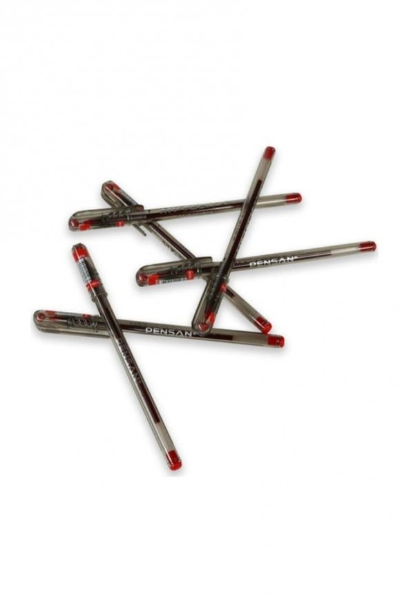 Tükenmez Kalem My-tech 0.7 Kırmızı 5li 2240 - 3