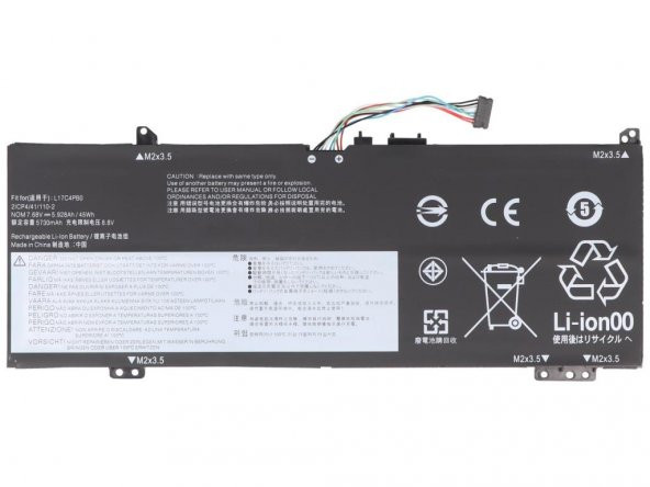 Lenovo Yoga 530-14IKB (Type 81EK, 81FQ) Batarya - Pil