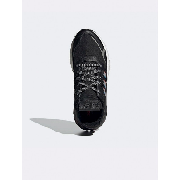 Adidas Nite Jogger siyah renkli ayakkabı - 4