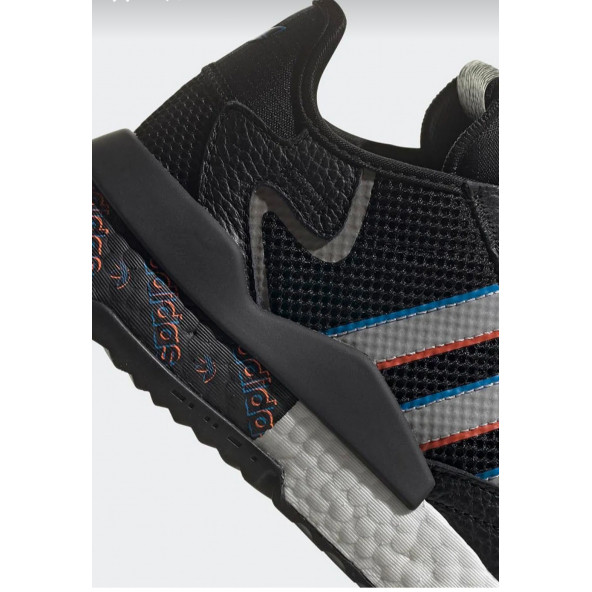 Adidas Nite Jogger siyah renkli ayakkabı - 6