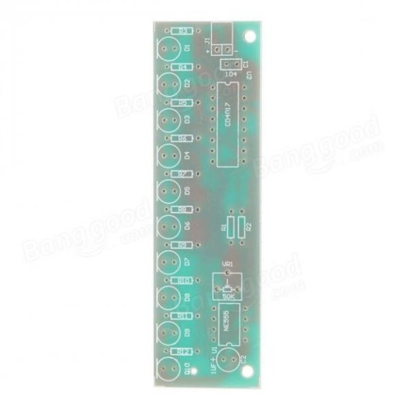 Yürüyen Işık Hobi Devresi DIP Entegreli - Resim 4