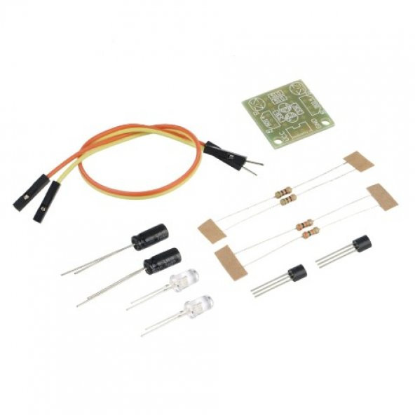 Basit Flaşör Flip Flop Hobi Devresi ürün görseli