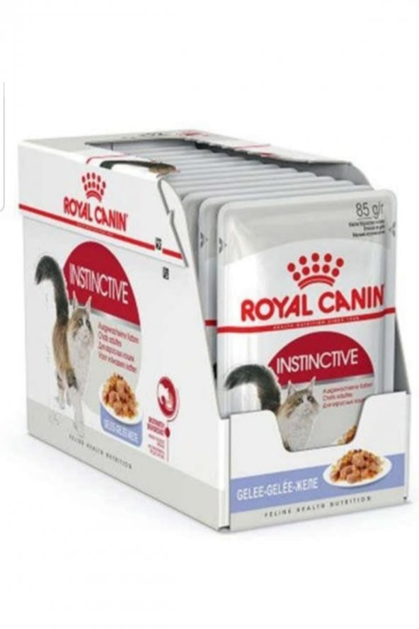 Royal Canin İnstinctive Jelly Yetişkin Konserve Pouch 85 gr x 12 Adet
