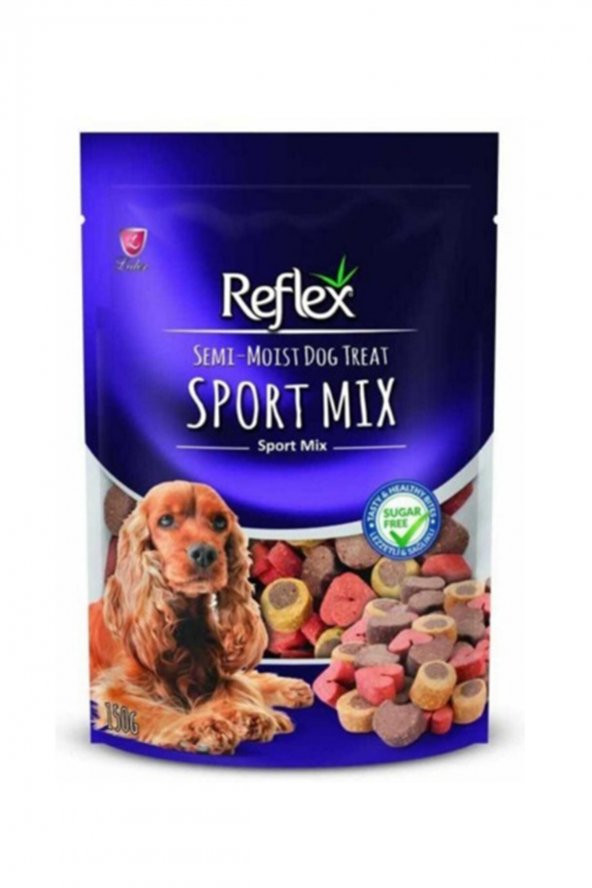 Reflex Plus Yarı Yumuşak Ödül Maması Sport Mix Semı Moıst Dog Treat 150 Gr