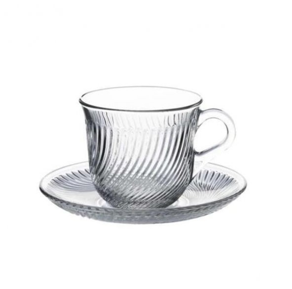 Paşabahçe Marmara 6 Kişilik Çay Nescafe Fincan Takımı 97768