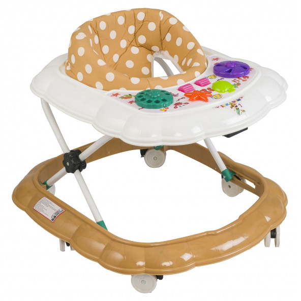Jimmy Baby Oyuncak Barlı Kademeli 6 Tekerlekli Comfort Yürüteç - 4
