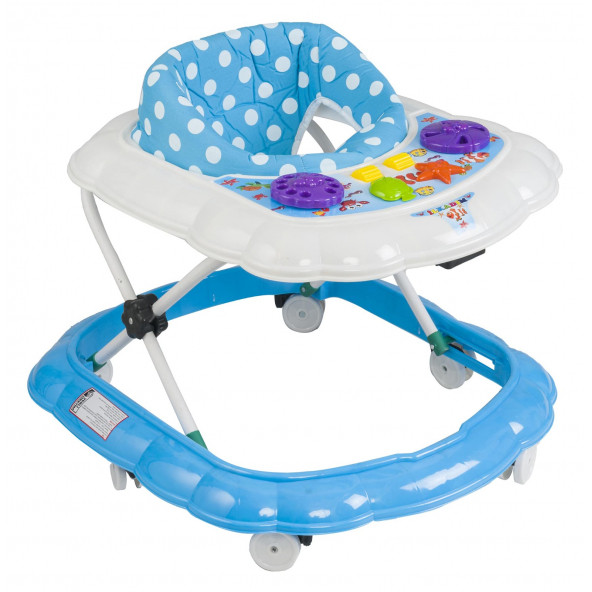 Jimmy Baby Oyuncak Barlı Kademeli 6 Tekerlekli Comfort Yürüteç - 6