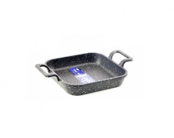 Eda Asya Döküm Granit Kapaksız 20 cm Kare Sahan ZK-973 - 3