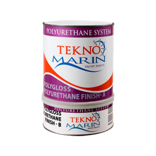 Teknomarin Polygloss Poliüretan Sonkat Boya Beyaz 1 Kg.