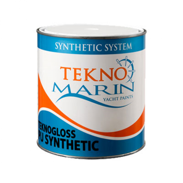 Teknomarin Teknogloss Poliüretan Sentetik Boya Beyaz 1 Kg.