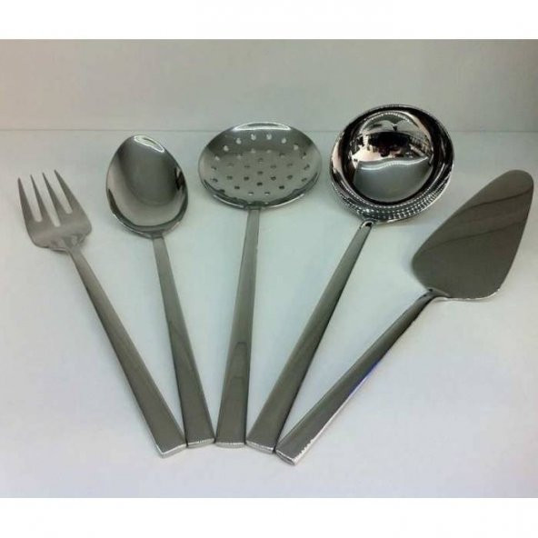 Nehir Dalyan 5 Parça Kepçe Servis Takımı - 3