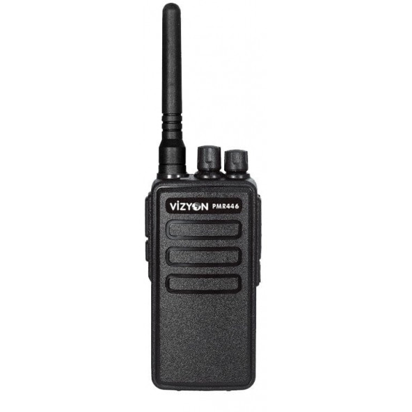 Vizyon Pmr446 Analog lisanssız el telsizi
