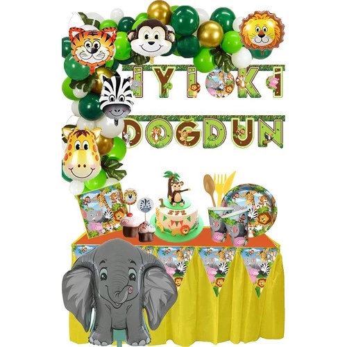 Safari Doğum Günü Seti