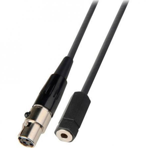 3 Pin Mini XLR Dişi - 3.5 mm Dişi Kamera için Çevirici