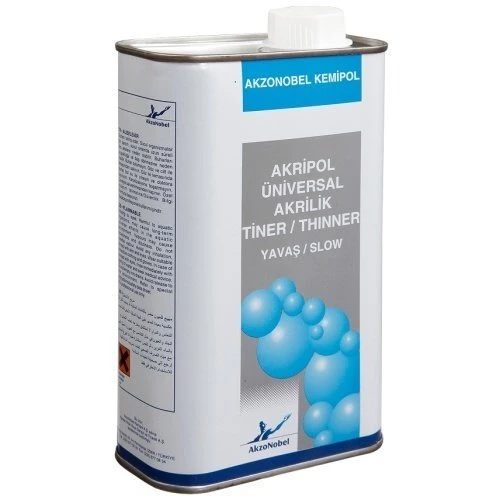 AkzoNobel Akripol Akrilik Tiner Yavaş (1/1) 1 Litre