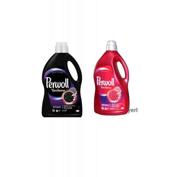 PERWOLL SİYAH 2,7 LT + PERWOLL RENKLİ 2,7 LT - 1