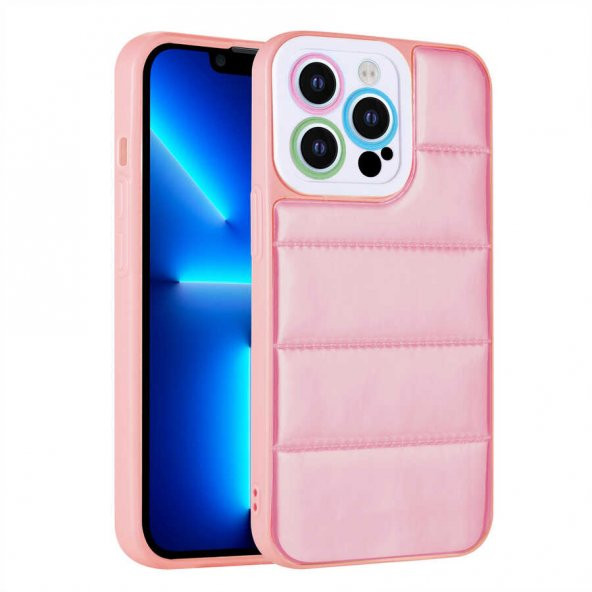 Apple iPhone 12 Pro Max Kılıf Kamera Korumalı Airbagli Renkli Zore Seksek Kapak - 8