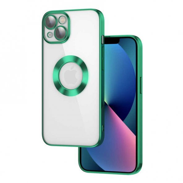 Apple iPhone 13 Kılıf Kamera Korumalı Logo Gösteren Zore Omega Kapak - 5