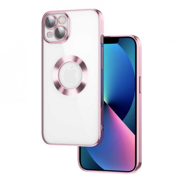 Apple iPhone 13 Kılıf Kamera Korumalı Logo Gösteren Zore Omega Kapak - 6