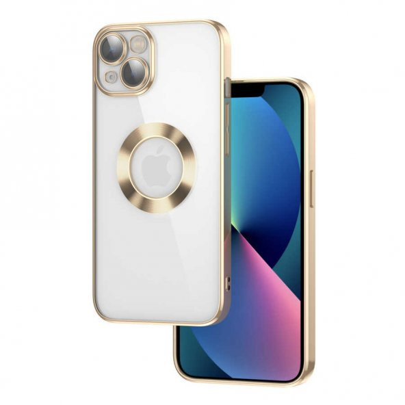 Apple iPhone 13 Kılıf Kamera Korumalı Logo Gösteren Zore Omega Kapak - 8