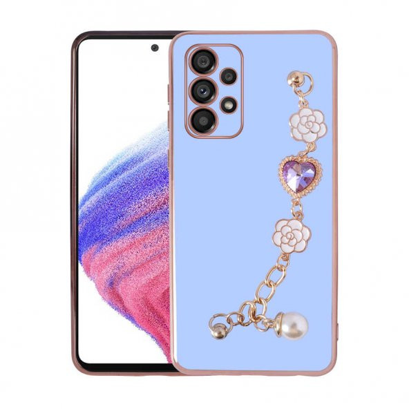 Galaxy A33 5G Kılıf El Tutamaçlı Kamera Korumalı Zore Taka Silikon Kapak - 4