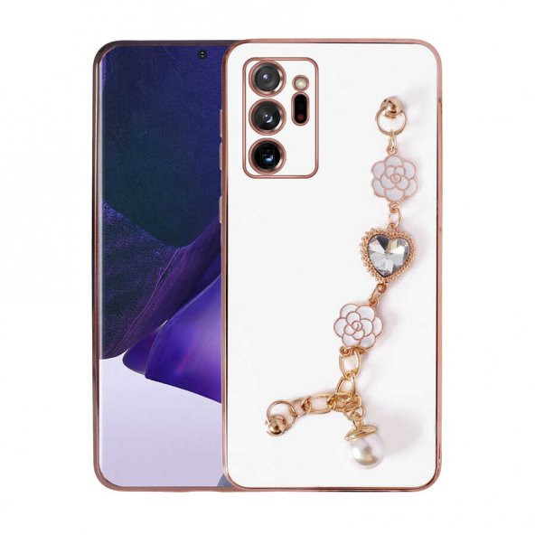 Galaxy Note 20 Ultra Kılıf El Tutamaçlı Kamera Korumalı Zore Taka Silikon Kapak - 3