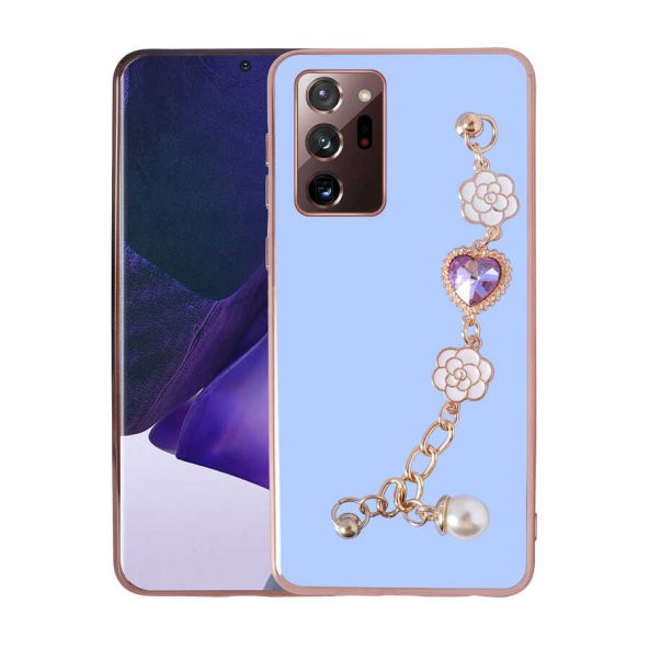 Galaxy Note 20 Ultra Kılıf El Tutamaçlı Kamera Korumalı Zore Taka Silikon Kapak - 4