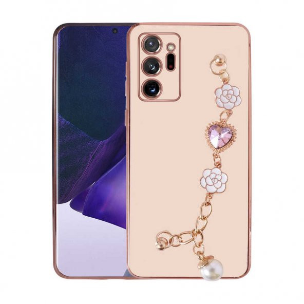 Galaxy Note 20 Ultra Kılıf El Tutamaçlı Kamera Korumalı Zore Taka Silikon Kapak - 5