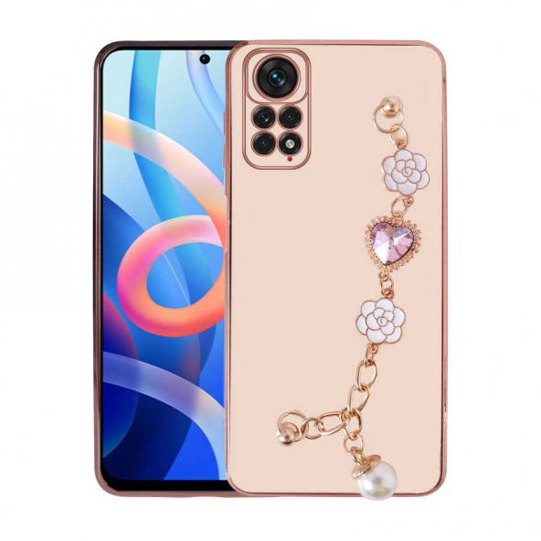 Xiaomi Redmi Note 11 Global Kılıf El Tutamaçlı Kamera Korumalı Zore Taka Silikon Kapak - 5