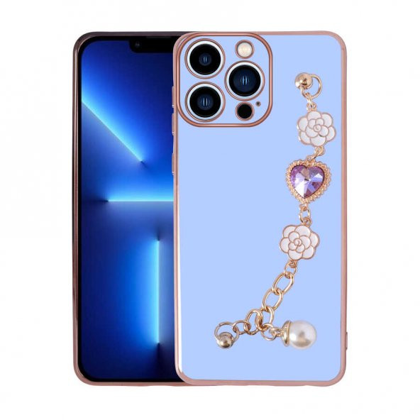 Apple iPhone 13 Pro Kılıf El Tutamaçlı Kamera Korumalı Zore Taka Silikon Kapak - 4