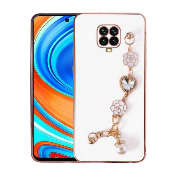 Xiaomi Redmi Note 9S Kılıf El Tutamaçlı Kamera Korumalı Zore Taka Silikon Kapak - 3