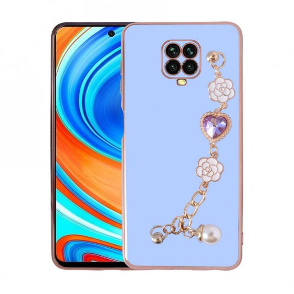 Xiaomi Redmi Note 9S Kılıf El Tutamaçlı Kamera Korumalı Zore Taka Silikon Kapak - 4