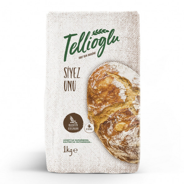 Tellioğlu Siyez Buğdayı Unu 1 Kg