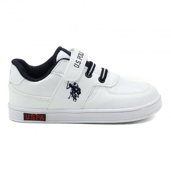 U.S. Polo Assn. Camr Cilt Cırtlı Erkek Çocuk Spor Ayakkabı - 2