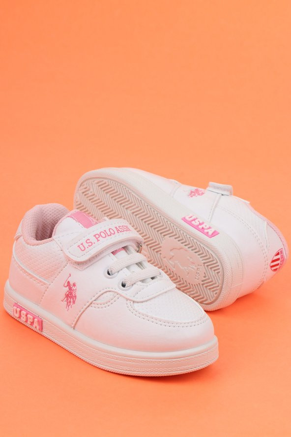 U.S. Polo Assn. Camr Cilt Cırtlı Erkek Çocuk Spor Ayakkabı - 5