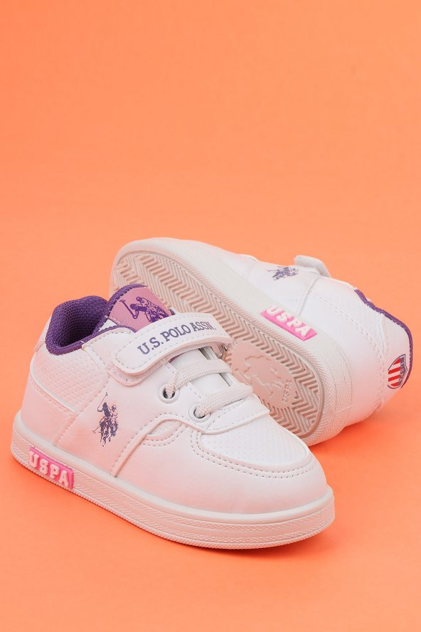 U.S. Polo Assn. Camr Cilt Cırtlı Erkek Çocuk Spor Ayakkabı - 9