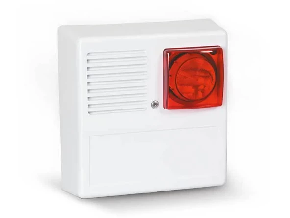 EDS AS495L LED Flaşörlü Metal Muhafazalı Harici Siren 110dB ürün görseli