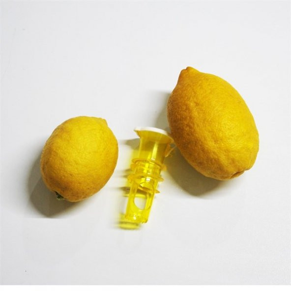 Gozimy Pratik Kolay Özel Hazneli Kapaklı Limon Mandalina Sıkma Aparatı