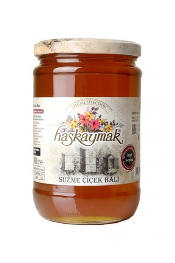 Haskaymak Süzme Çiçek Balı 850 G