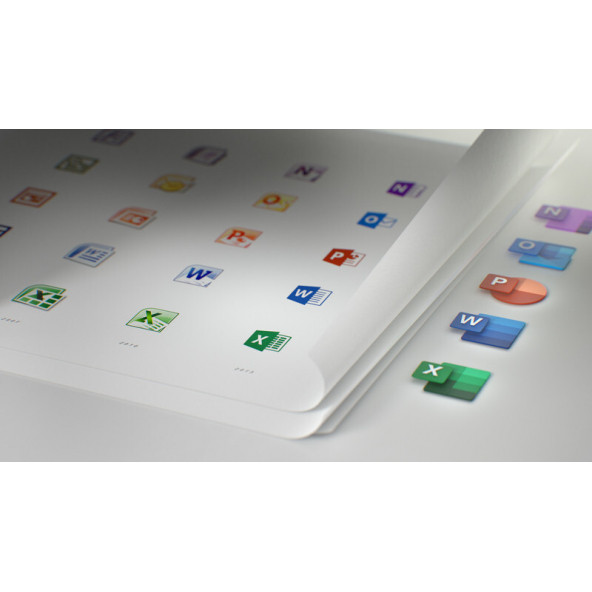 Microsoft Office 2021 Pro Plus 32-64 Bit Destekli Türkçe-İngilizce Global RETAIL Lisans Anahtarı - 3