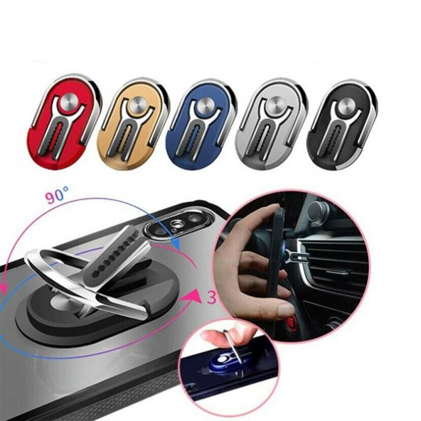 Gozimy Araç İçi Mıknatıslı ve Izgara Telefon Tutucu - 2