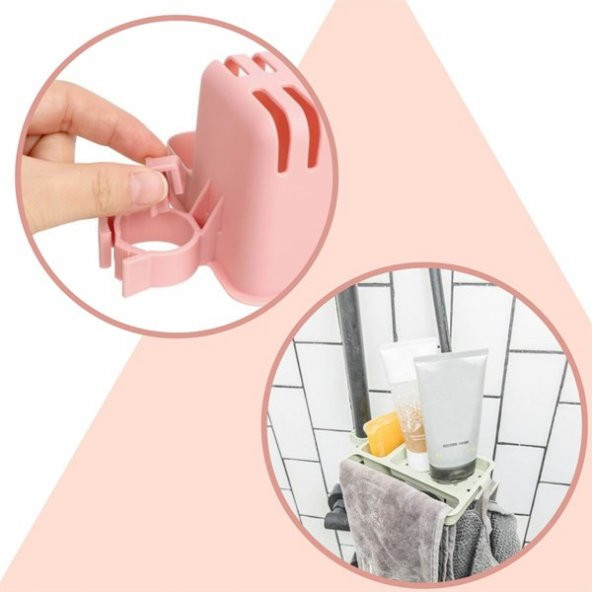 Gozimy Musluğa Takılan Sünger Havlu Askılı Sabun Hazneli mutfak Banyo Lavabo Düzenleyici Organizer - 5