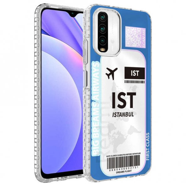 Xiaomi Redmi Note 10S Kılıf Airbag Kenarlı Renkli Desenli Silikon Zore Elegans Kapak - 5