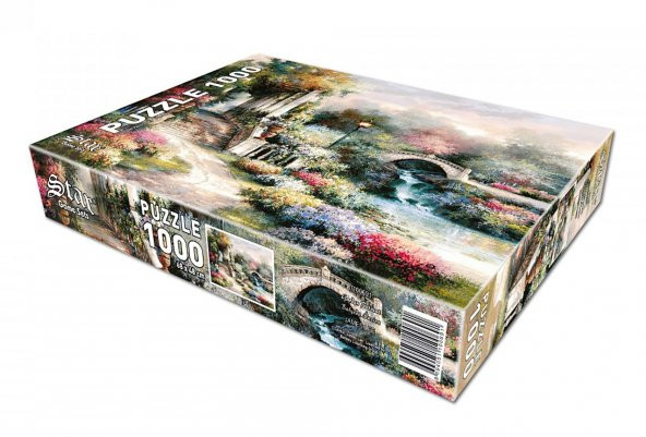 Star Oyun Bahçede İnziva 1000 Parça Puzzle - 3