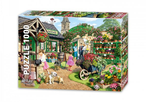 Star Oyun Glenny'nin Bahçe Dükkanı 1000 Parça Puzzle