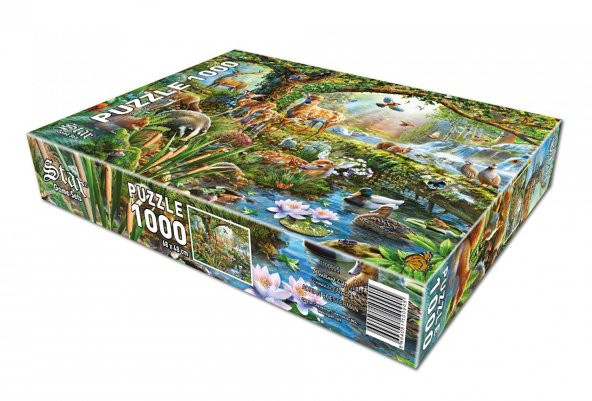 Star Oyun Ormanda Yaşam 1000 Parça Puzzle - 3