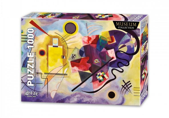 Star Oyun Sarı - Kırmızı - Mavi 1000 Parça Puzzle